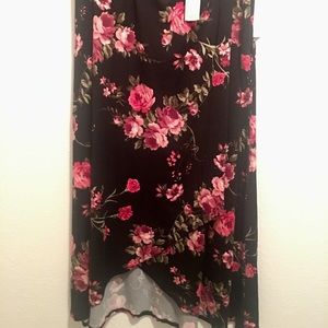 French Grey Wrap Skirt